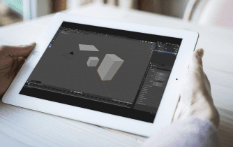Blender on tablet