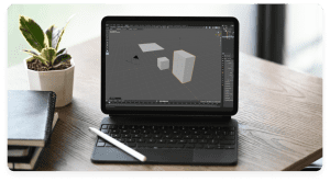 Blender on tablet