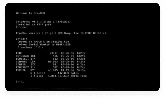 dos not a cloud service for work